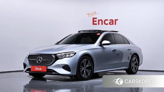 Mercedes-Benz E-Class W214 2024 Светло-серебряный цвет из Кореи