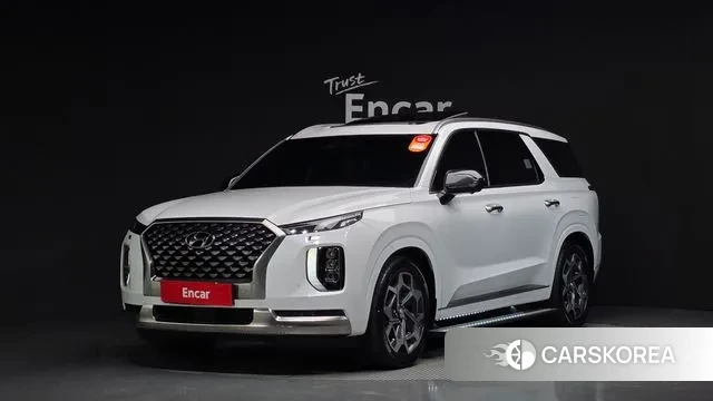 Hyundai Palisade 2022 Белый из Кореи