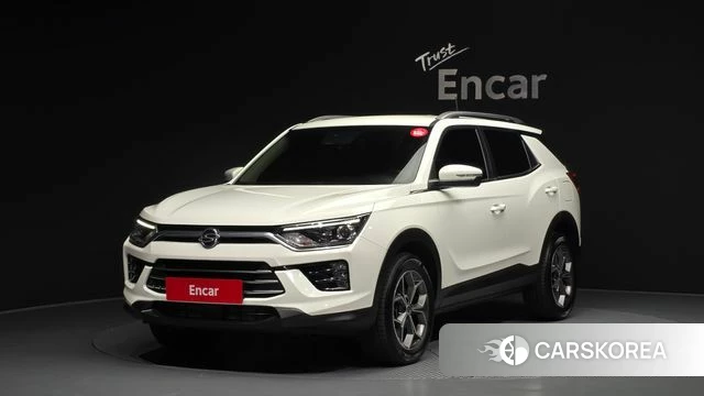 Ssangyong Beautiful Korando 2021 Белый из Кореи