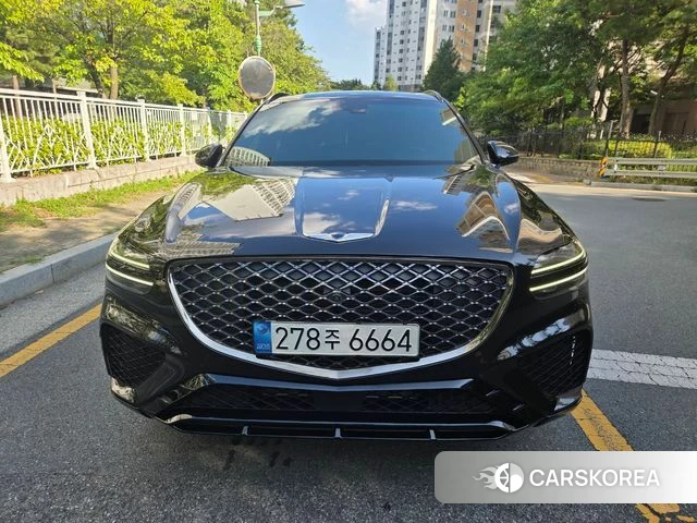 Genesis GV70 2021 Черный из Кореи