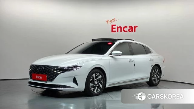 Hyundai The New Grandeur IG Hybrid 2022 Белый из Кореи