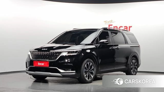 Kia Carnival 4th generation 2023 Черный из Кореи