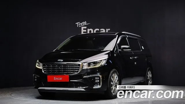 Kia The New Carnival 2018 Черный из Кореи