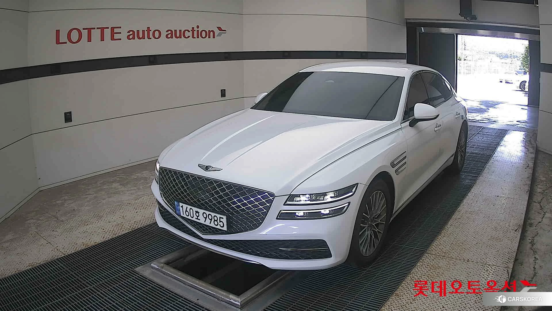 Hyundai G80 2022 Белый из Кореи