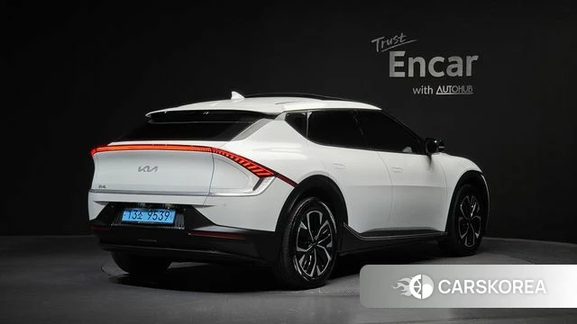 Kia EV6 2022 Белый из Кореи
