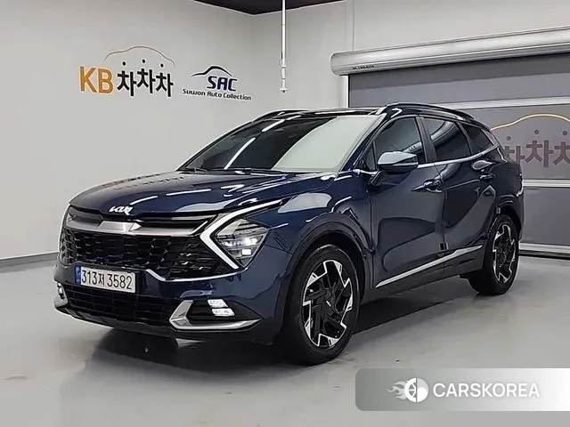 Kia Sportage 5th Generation 2021 Синий из Кореи