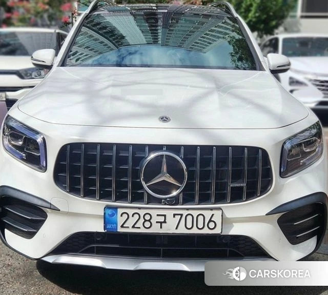 Mercedes-Benz GLB-Class X247 2022 Белый из Кореи