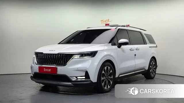 Kia Carnival 4th generation 2021 Белый из Кореи