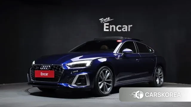 Audi A5 (F5) 2022 Синий из Кореи