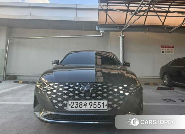 Hyundai The New Grandeur IG 2020 Серебристо-серый из Кореи