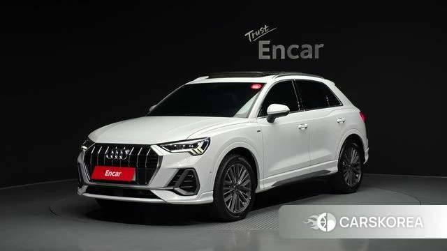 Audi Q3 (F3) 2023 Белый из Кореи