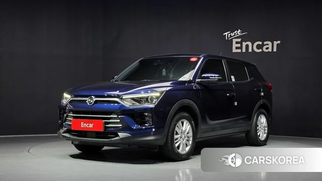 Ssangyong Beautiful Korando 2020 Синий из Кореи