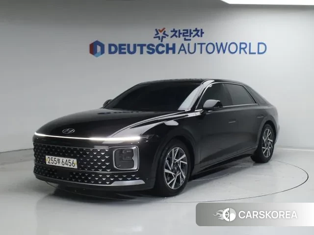 Hyundai Grandeur (GN7) 2023 Черный из Кореи