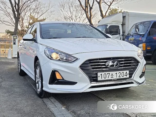 Hyundai Sonata New Rise 2019 Белый из Кореи
