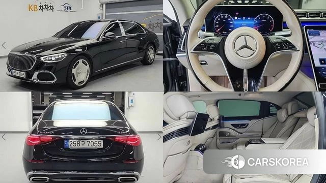 Mercedes-Benz S-Class W223 2021 Черный из Кореи
