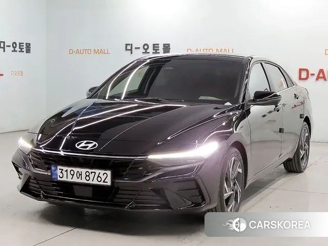 Hyundai The New Avante (CN7) 2025 Черный из Кореи