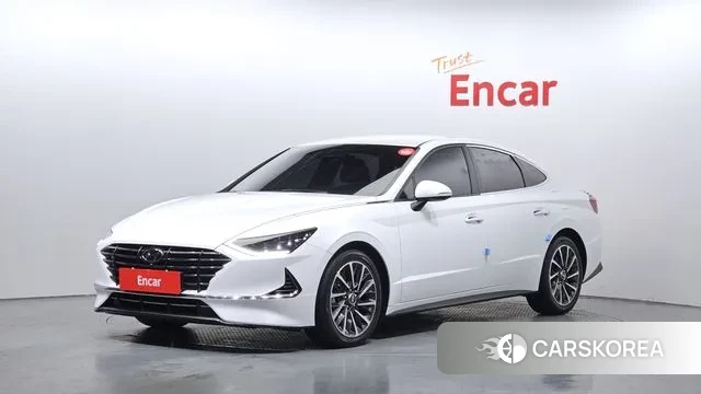 Hyundai Sonata (DN8) 2021 Белый из Кореи