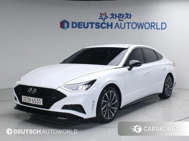 Hyundai Sonata (DN8) 2022 Белый из Кореи