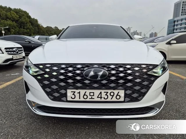 Hyundai The New Grandeur IG 2021 Белый из Кореи