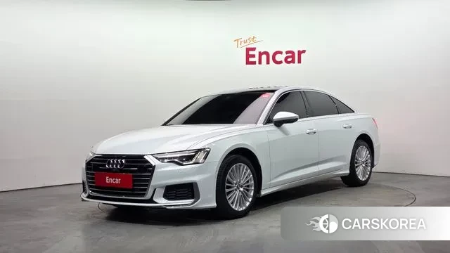 Audi A6 (C8) 2020 Белый из Кореи