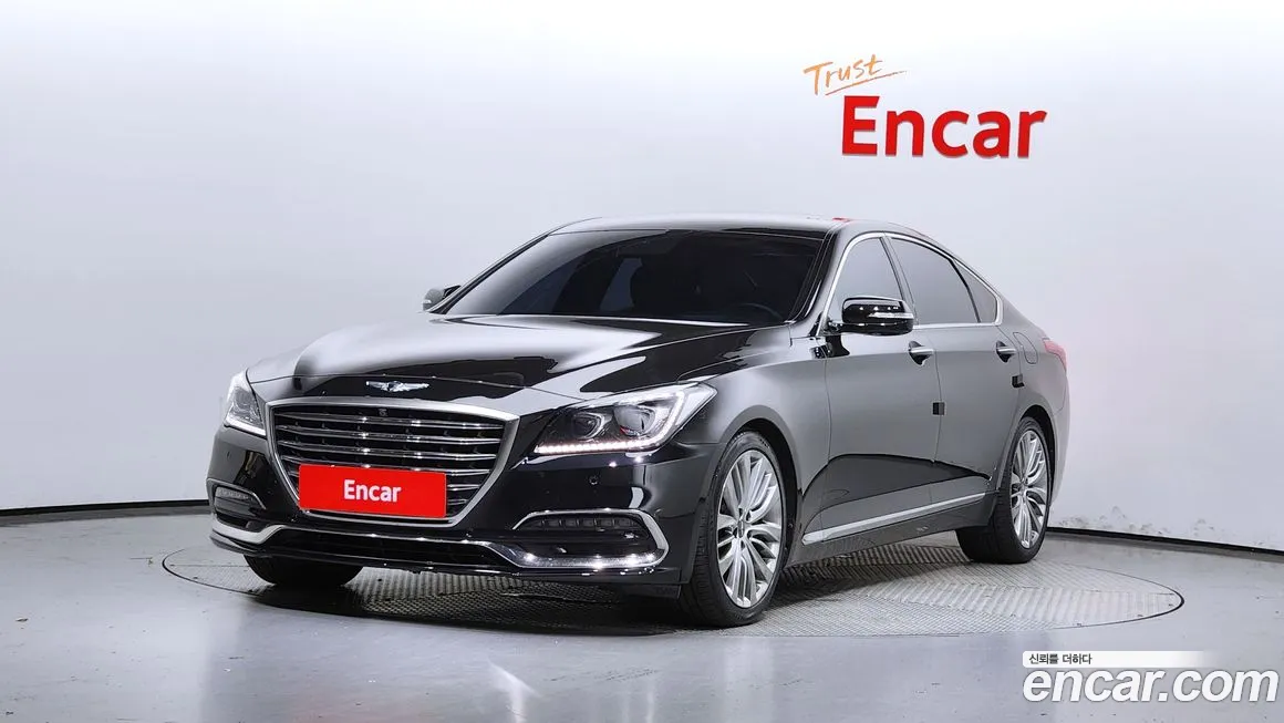 Genesis G80 2018 Черный из Кореи