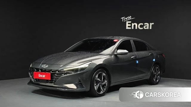 Hyundai Avante (CN7) 2021 Серый из Кореи