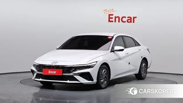 Hyundai The New Avante (CN7) 2023 Белый из Кореи