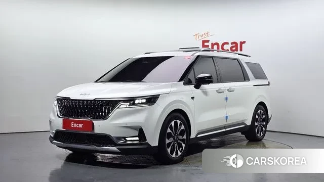 Kia Carnival 4th generation 2021 Белый из Кореи