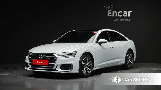 Audi A6 (C8) 2023 Белый из Кореи