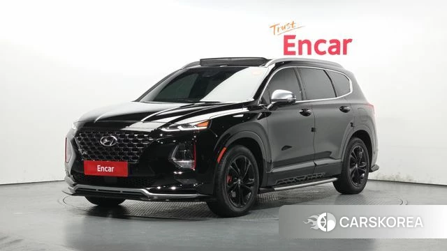 Hyundai Santa Fe TM 2019 Черный из Кореи