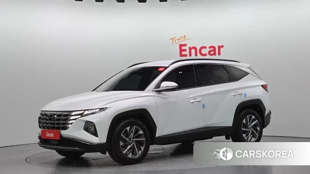 Hyundai Tucson Hybrid (NX4) 2021 Белый из Кореи