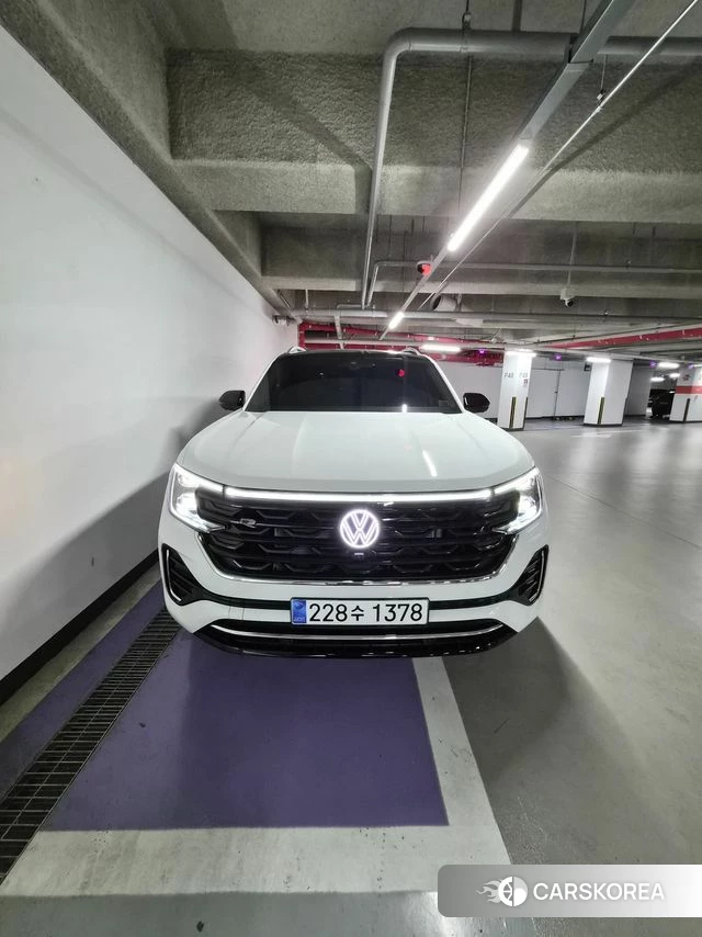 Volkswagen Atlas 2025 Белый из Кореи