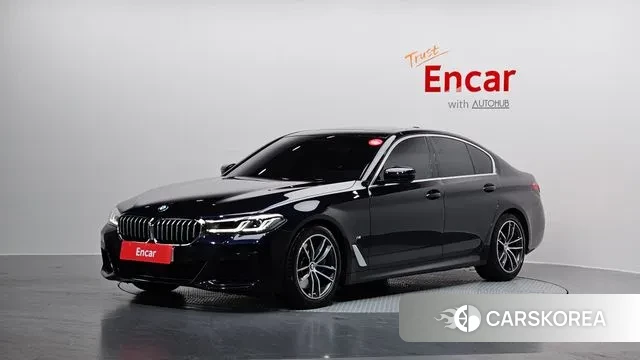 BMW 5 Series (G30) 2022 Черный из Кореи