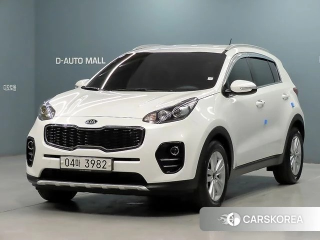 Kia Sportage 4th Generation 2018 Белый из Кореи