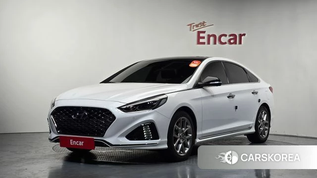 Hyundai Sonata New Rise 2019 Белый из Кореи