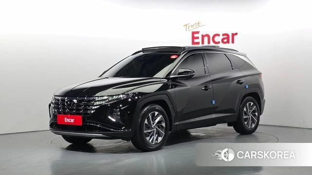 Hyundai Tucson Hybrid (NX4) 2021 Черный из Кореи