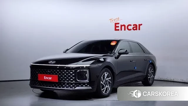 Hyundai Grandeur Hybrid (GN7) 2023 Черный из Кореи