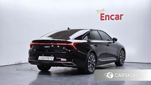 Kia K8 2022 Черный из Кореи