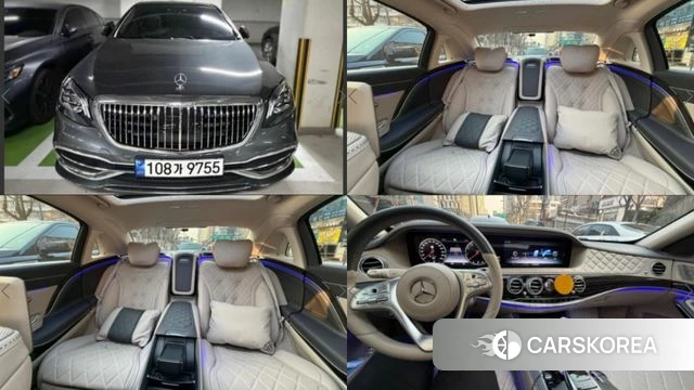 Mercedes-Benz S-Class W222 2020 Серый из Кореи