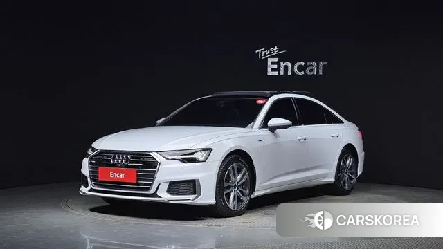 Audi A6 (C8) 2023 Белый из Кореи
