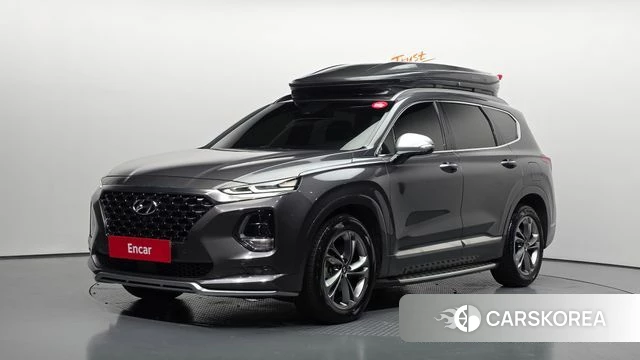 Hyundai Santa Fe TM 2018 Серый из Кореи
