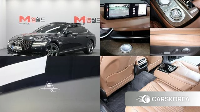 Genesis G80 (RG3) 2020 Черный из Кореи