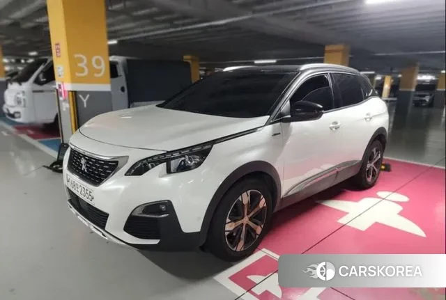 Peugeot 3008 second generation 2020 Белый из Кореи