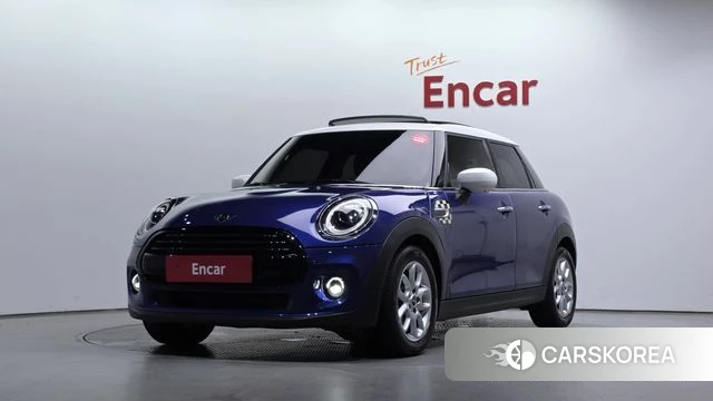 Mini Cooper 2020 Синий из Кореи
