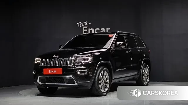 Jeep Grand Cherokee 2018 Черный из Кореи