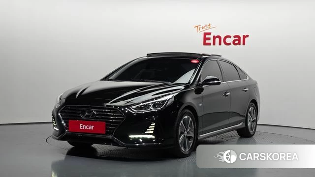 Hyundai Sonata New Rise Hybrid 2019 Черный из Кореи