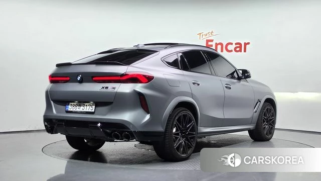 BMW X6M (G06) 2025 Серебристо-серый из Кореи