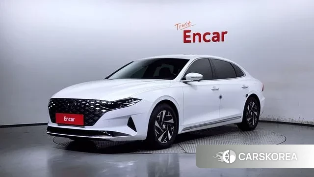 Hyundai The New Grandeur IG Hybrid 2021 Белый из Кореи