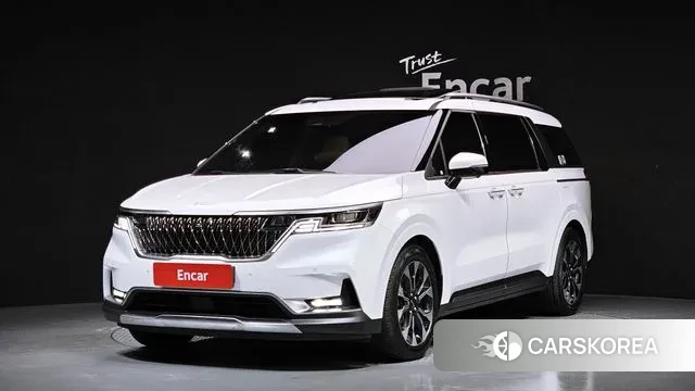 Kia Carnival 4th generation 2020 Белый из Кореи