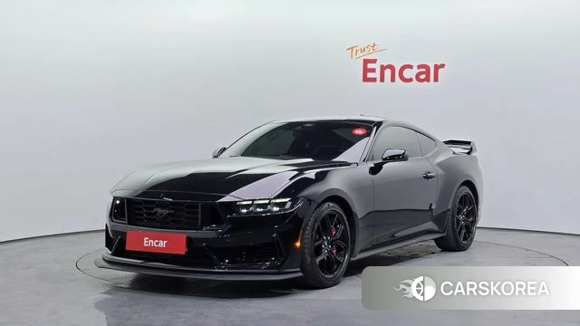 Ford Mustang 7th Generation 2024 Черный из Кореи